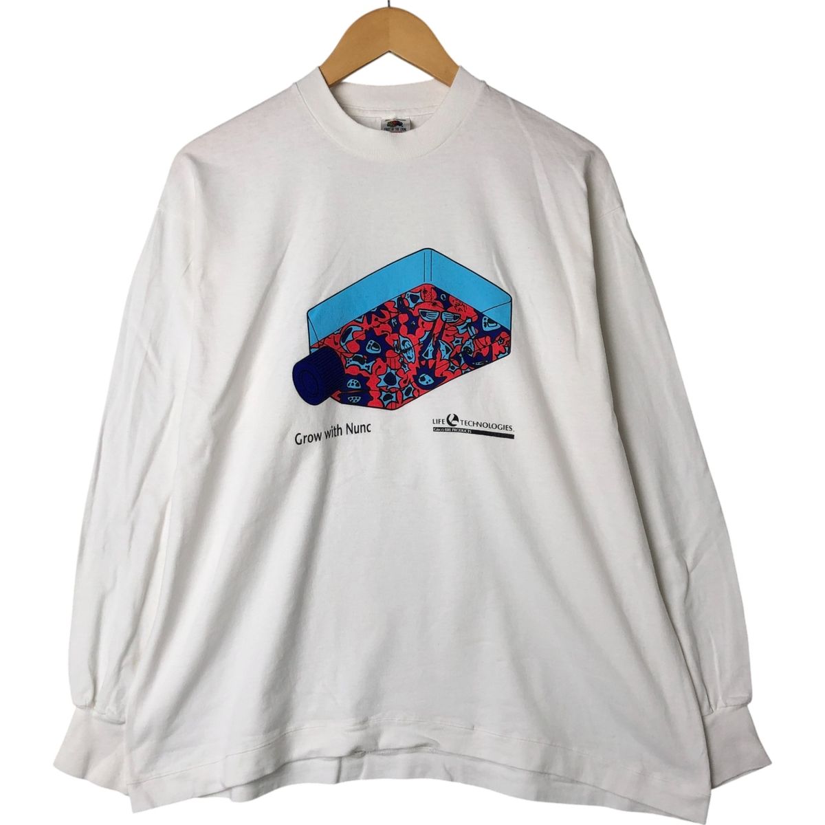 古着 フルーツオブザルーム FRUIT OF THE LOOM ロングTシャツ ロンT メンズXL相当|eaa542447