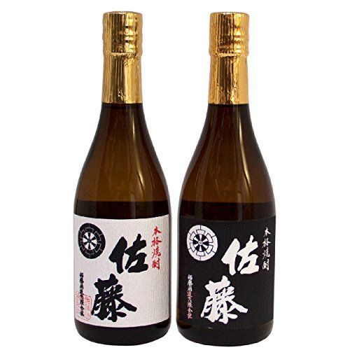 新着商品】焼酎セット 白 佐藤 (720ml×2本) 佐藤 黒 佐藤酒造 - tosho