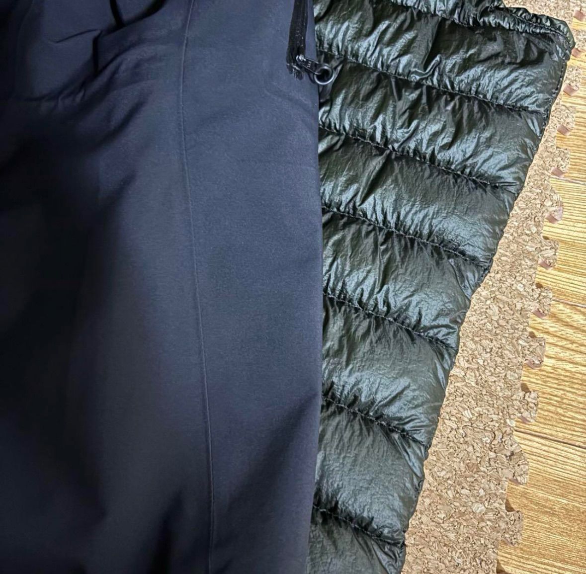 ストーンアイランド　XXLサイズ　ダウンベスト　カーキ ストーンアイランド ダウンベスト カーキ XXL ナイロン メタル - メルカリ