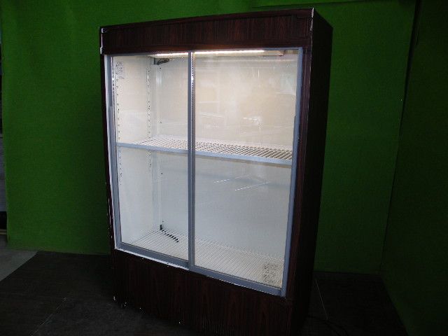 サンデン 冷蔵ショーケース MUS-152XE 2017年製 幅980×奥行400×高さ1473mm 単相100V C-1534