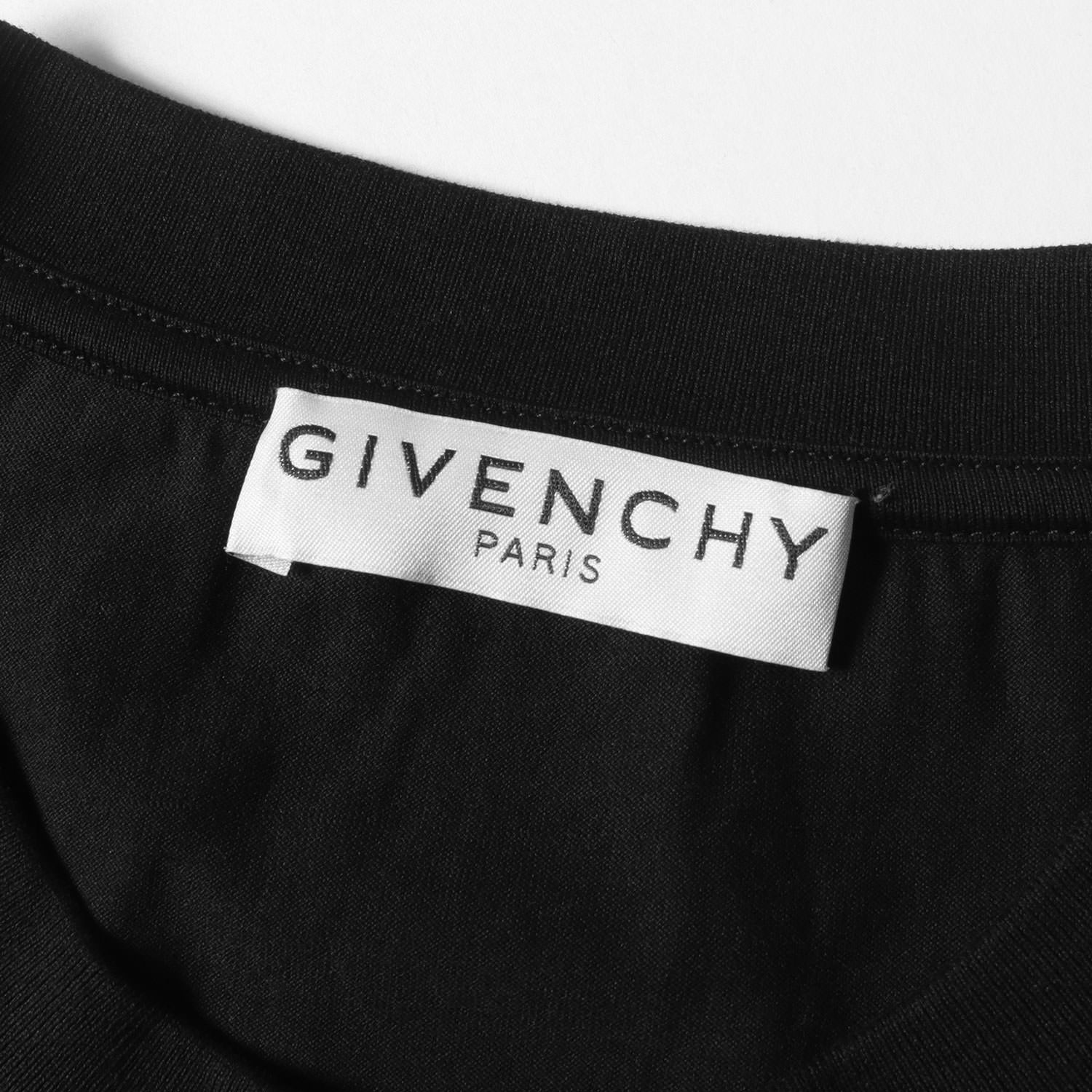 美品 GIVENCHY ジバンシィ Tシャツ サイズ:XL 21SS ロゴ エンブロイ 