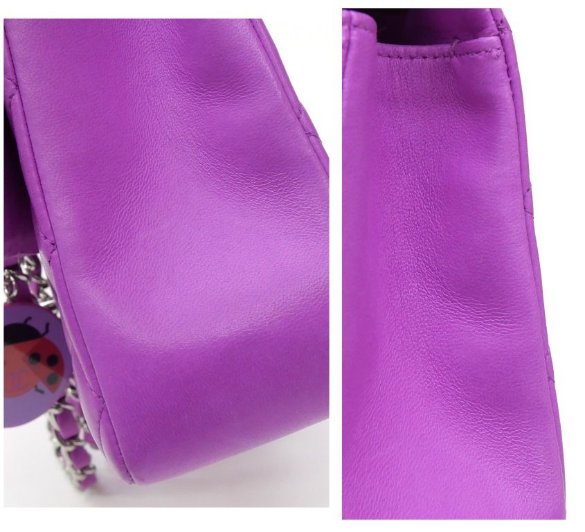 シャネル CHANEL チェーンショルダーバッグ マトラッセ てんとう虫