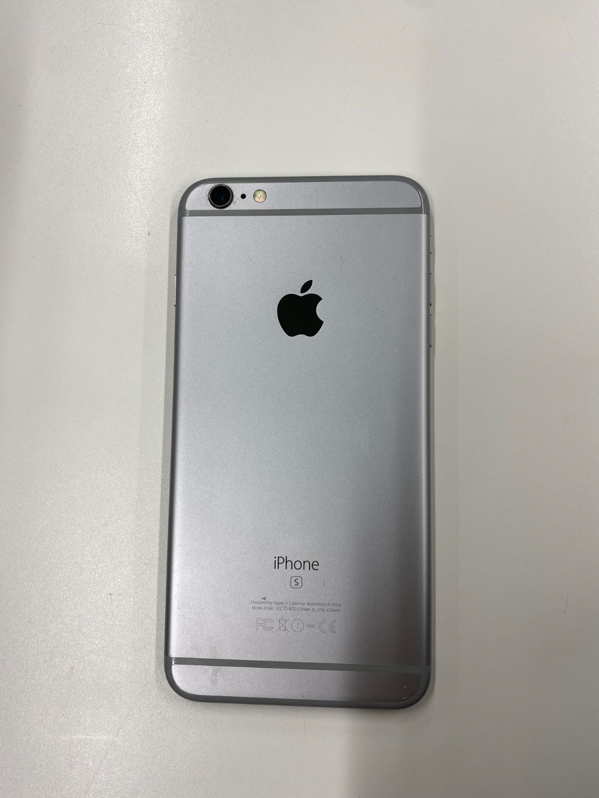 ジャンク品】(557)SIMフリー iPhone6SPlus 64GB グレイ 本体のみ