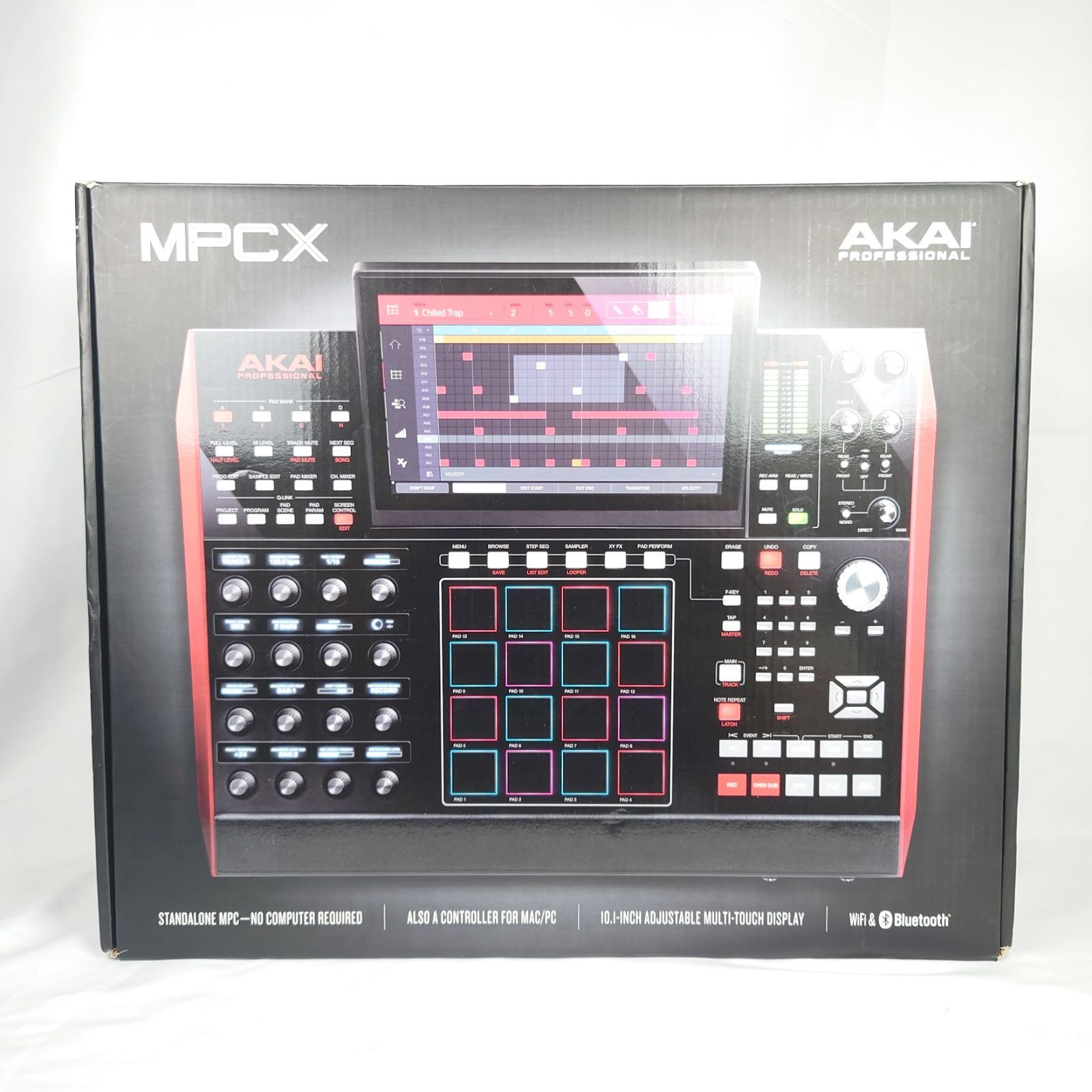 1777 Akai Professional スタンドアローン音楽制作システム 10.1インチマルチタッチディスプレイ MPC X