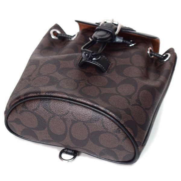 コーチ バッグ COACH コーティングキャンバス レザー シグネチャー 