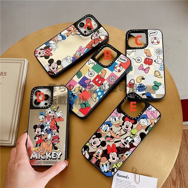 ミラーケースMagSafe対応】ケースティファイ CASETiFY x Disney