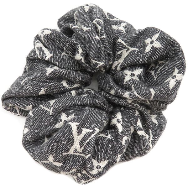 ルイヴィトン LOUIS VUITTON ヘアアクセサリー シュシュ モノグラム