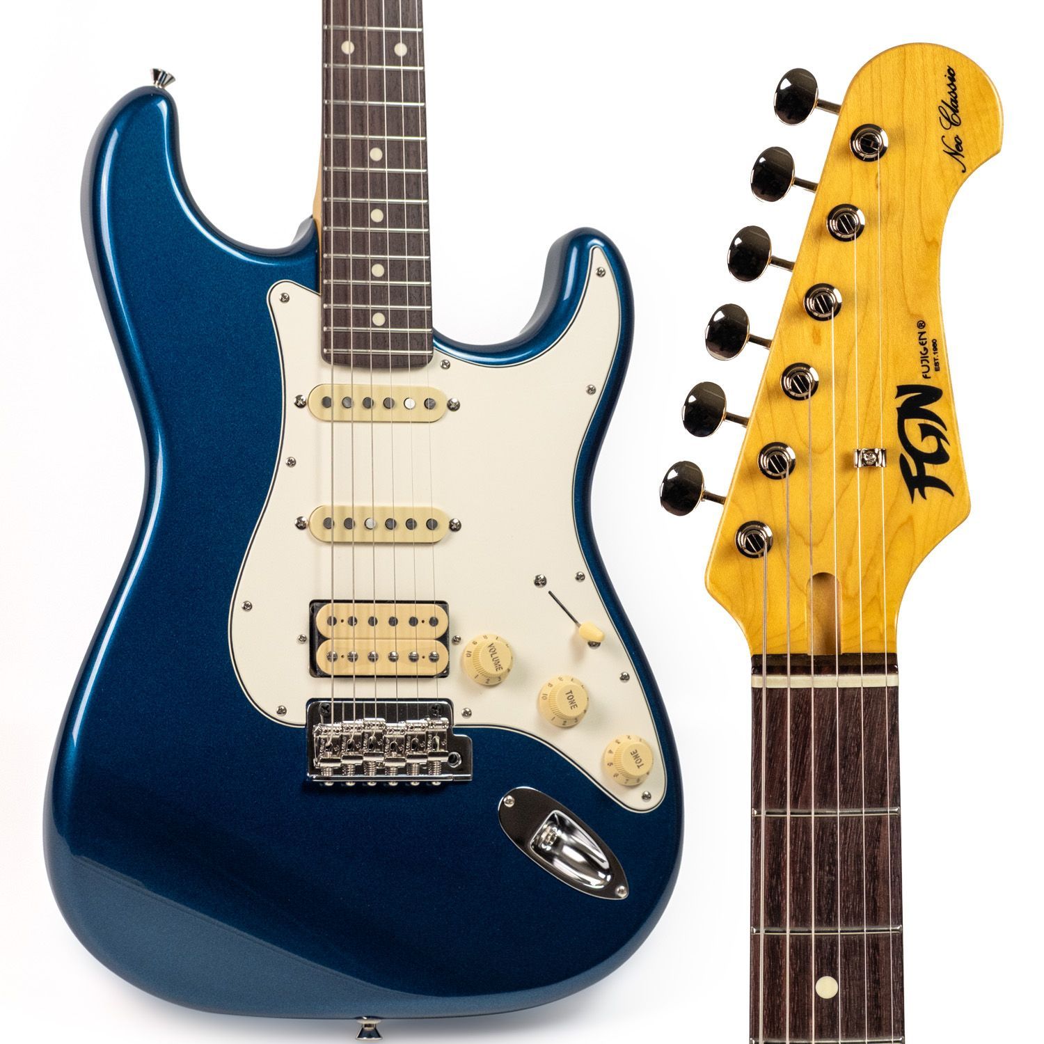 ギター Fujigen KNTE10 RBL PELE BLUE ギター Fujigen KNTE10 RBL PELE BLUE ギター Fujigen KNTE10