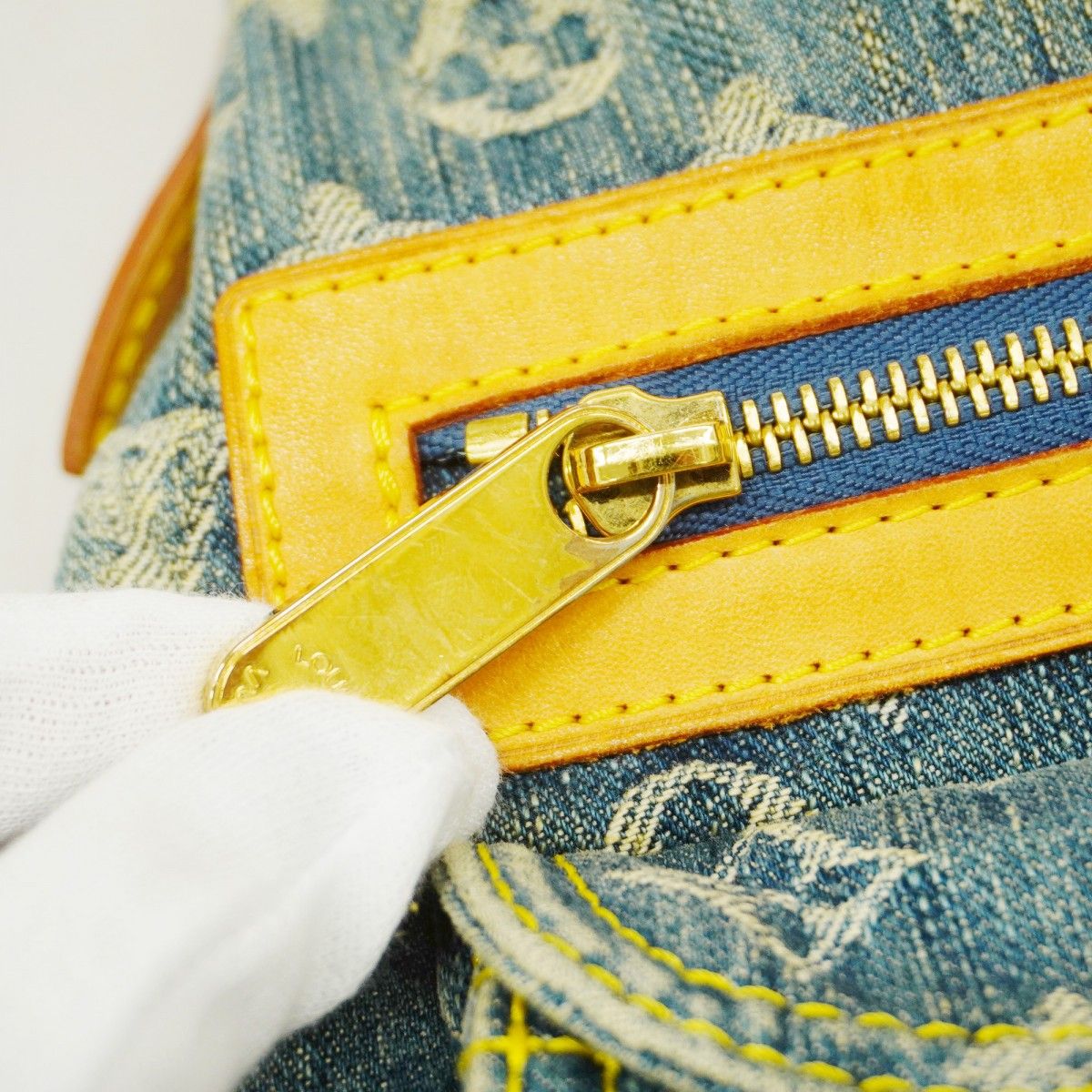 【希少】ルイヴィトン バギーGM デニム ショルダーバッグ モノグラム ルイ・ヴィトン(Louis Vuitton) ルイ・ヴィトン ショルダー