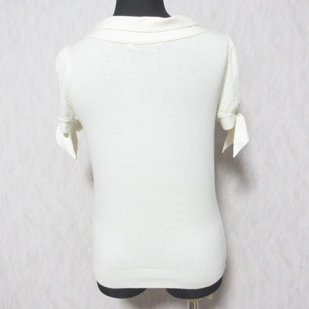 専用 極美品 レッドヴァレンティノニットポロシャツ Knuth Marf - sheer polo knit / シアーニットポロシャツ