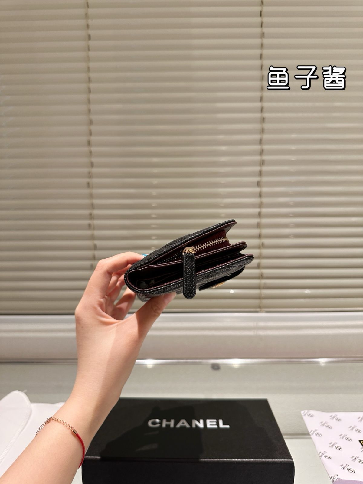 【希少】数量僅か★CHANEL★ミディアムウォレット★高級感スター 今日特価】Chanel ウォレット(ギフトボックス付)High Quality