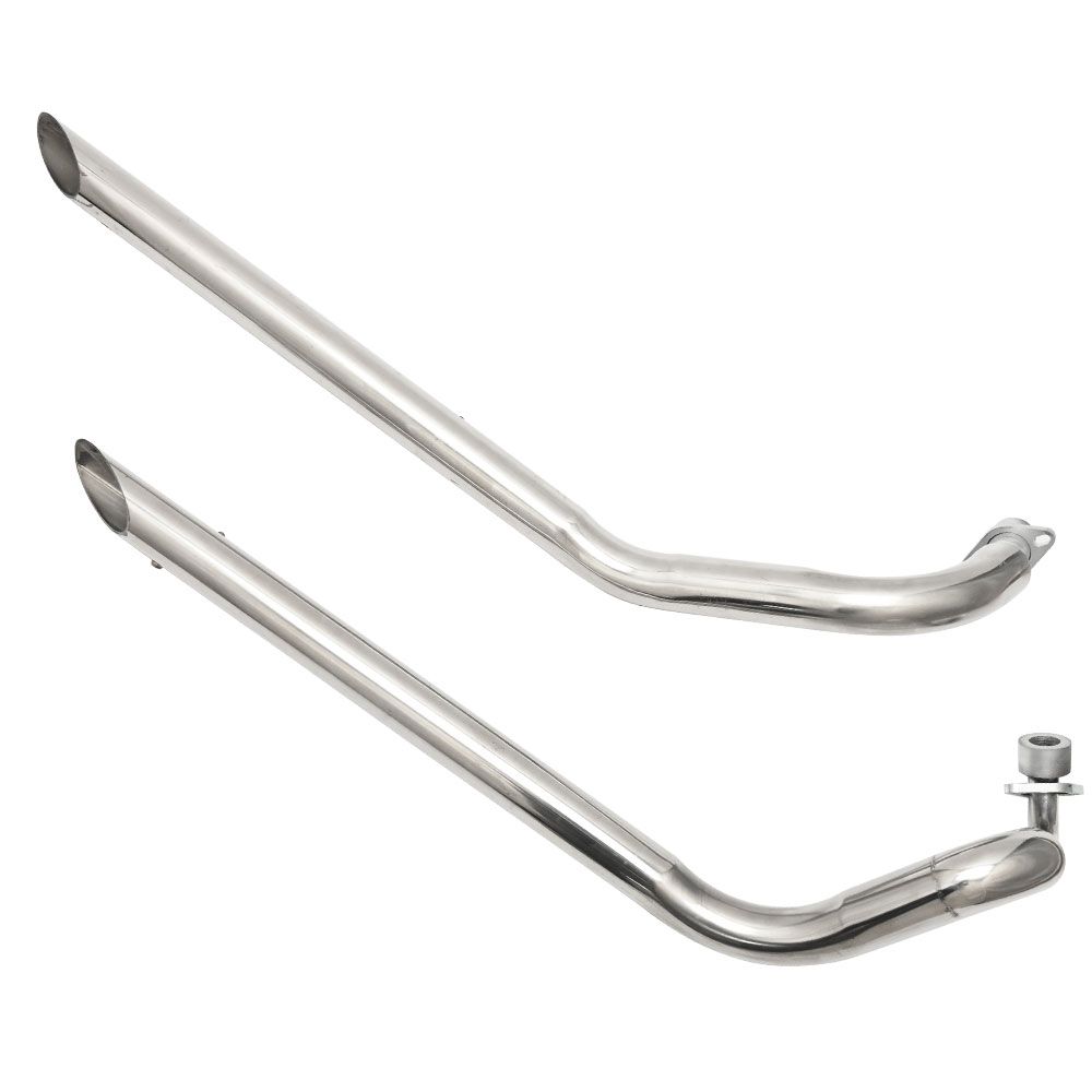 ドラッグスター400 Dragstar Four DS4 ステンレス スラッシュカット マフラー サイレンサー ドラッグスター フルエキゾースト 社外品 スラッシュカットマフラー カスタム ドレスアップ パーツ 外装