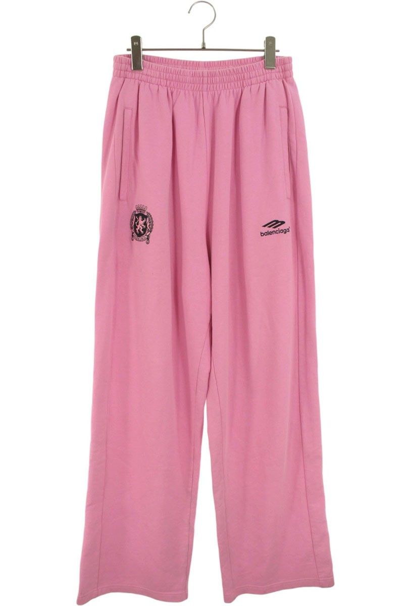 バレンシアガサッカーバギースウェットロングパンツメンズXS