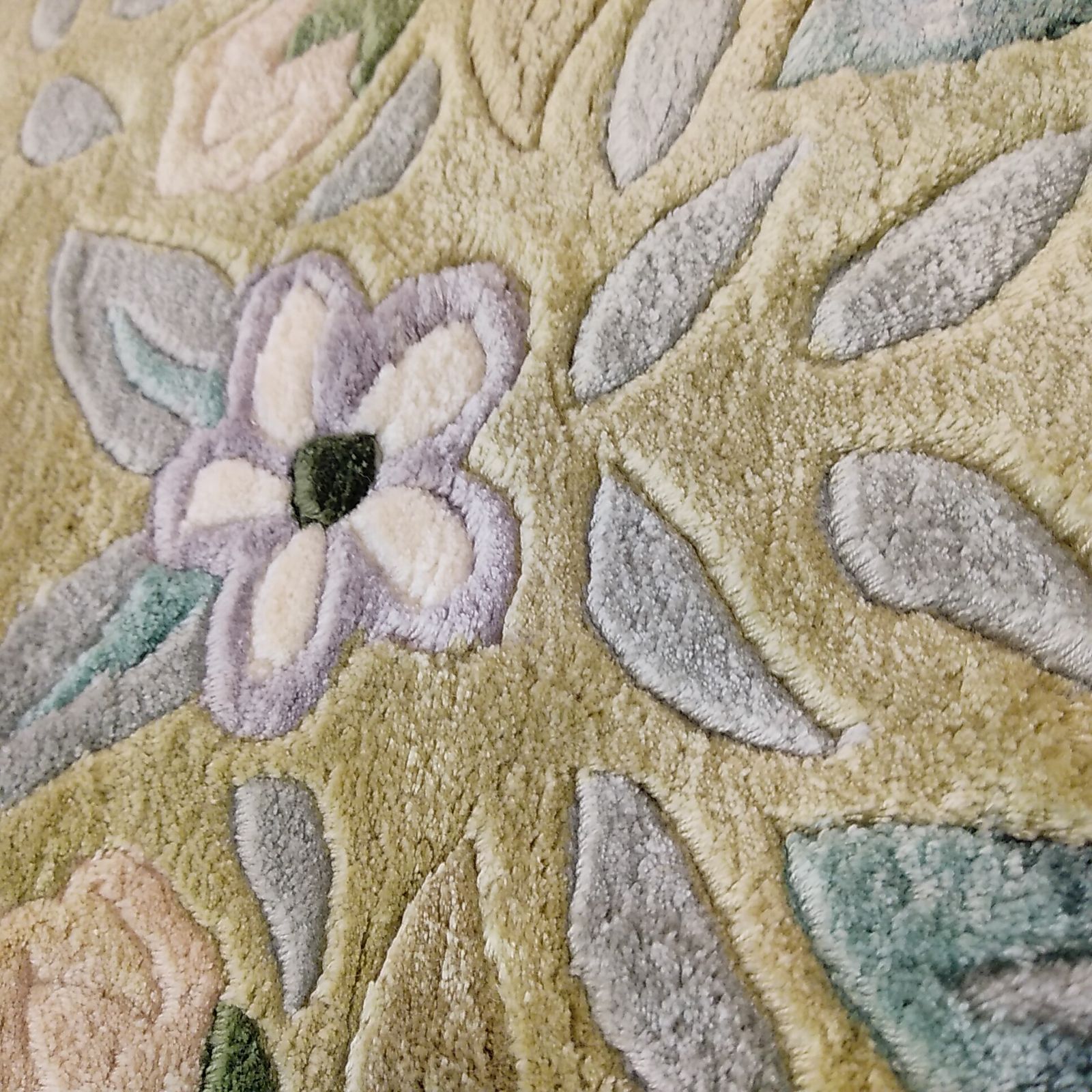 大きいマット 段通調