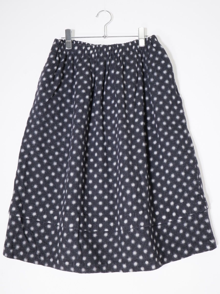 COMME des GARCONS ドット柄刺繍スカート fit=scale-down,w=1200
