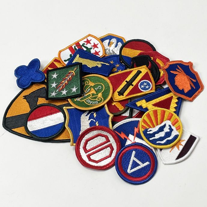 【100枚セット】ミリタリー ミックスワッペン（新品） コレクション 【超特価100枚セット】ミリタリー ミックスワッペン 新品