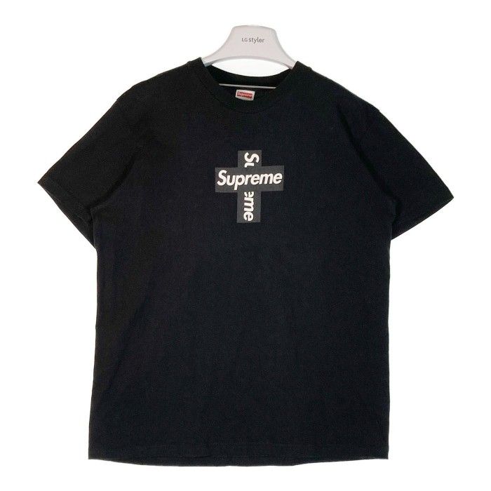 ☆Supreme シュプリーム 20AW Cross Box Logo Tee クロス ボックス ロゴ Tシャツ ブラック sizeM - メルカリ