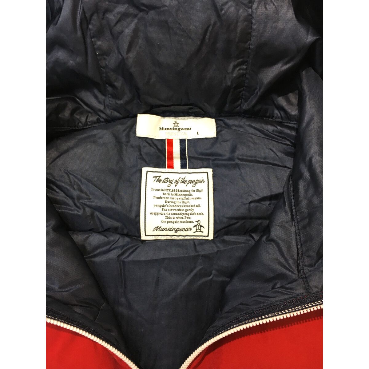 ✨極美品✨munsing wear ゴルフウェア ダウンジャケット Lサイズ