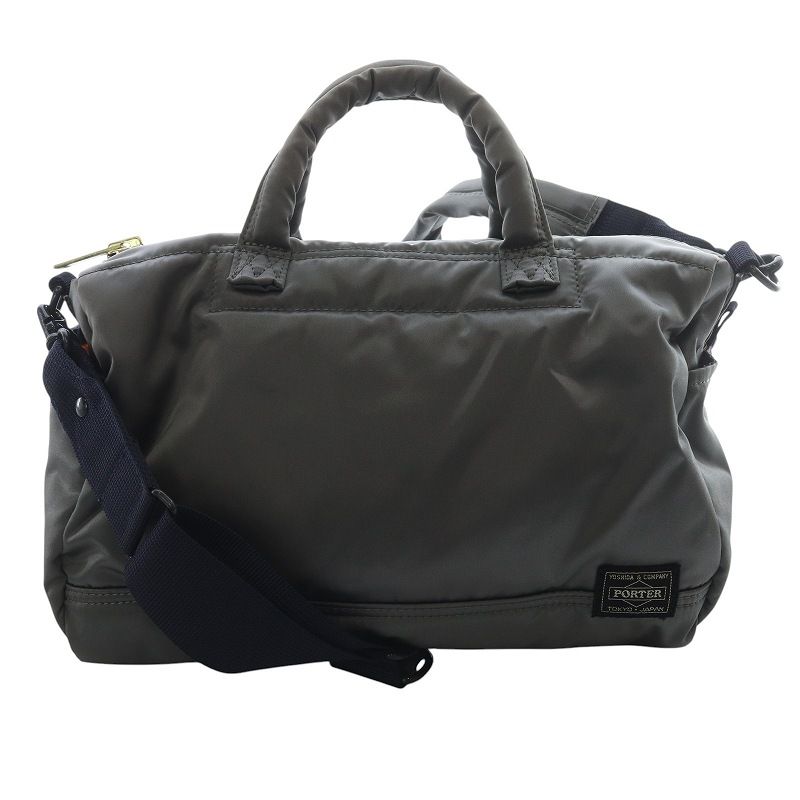 ポーター PORTER 吉田カバン EXCHANGE PX TANKER ドクターズバッグ ハンドバッグ ショルダーバッグ グレー