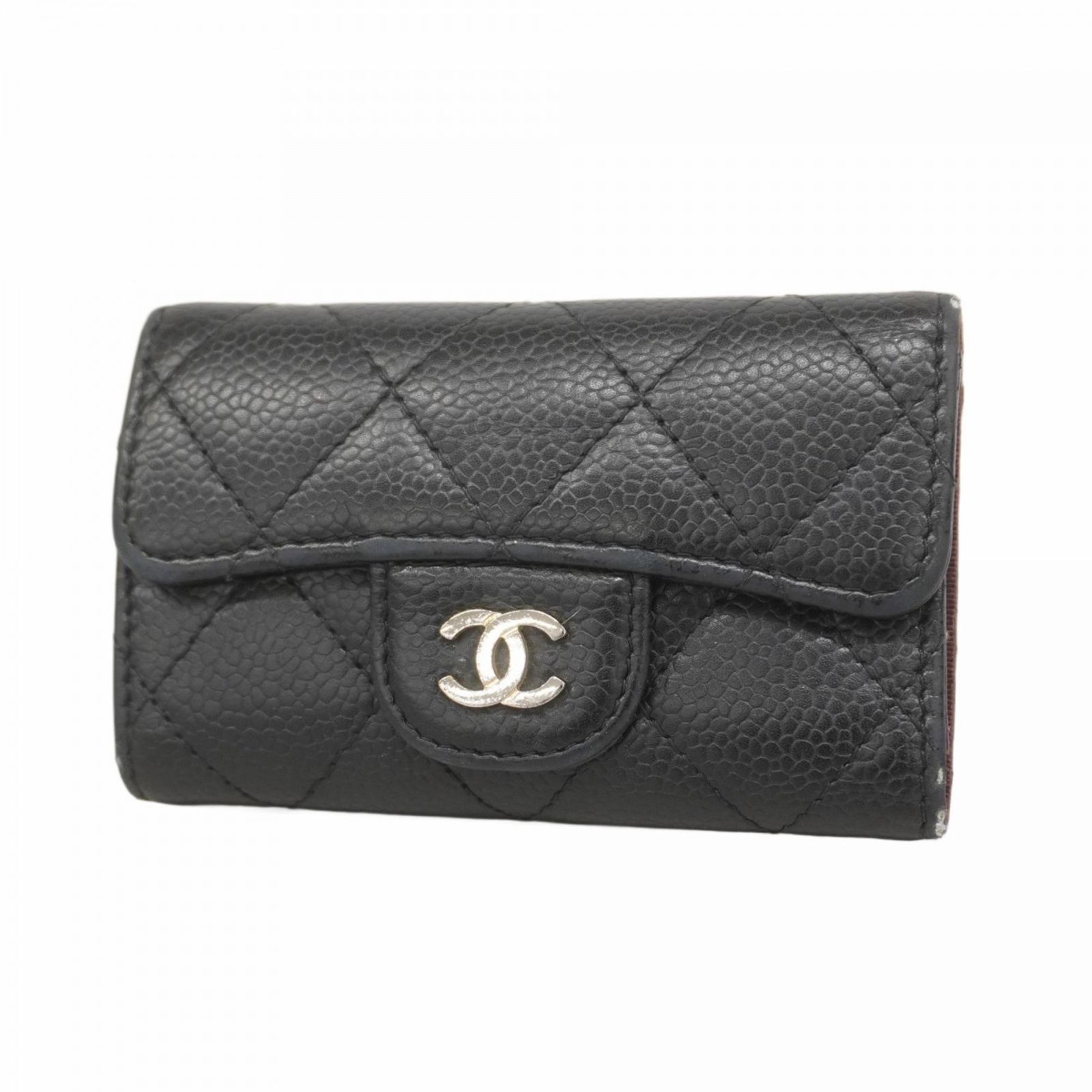 シャネル(Chanel) シャネル キーケース マトラッセ キャビア