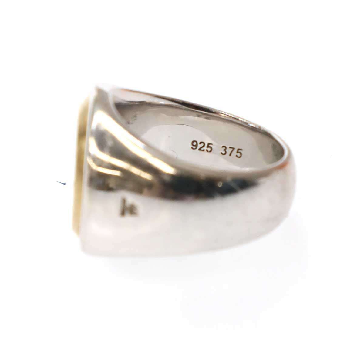 TOM WOOD トムウッド 9K Oval Gold Ring オーバルリング