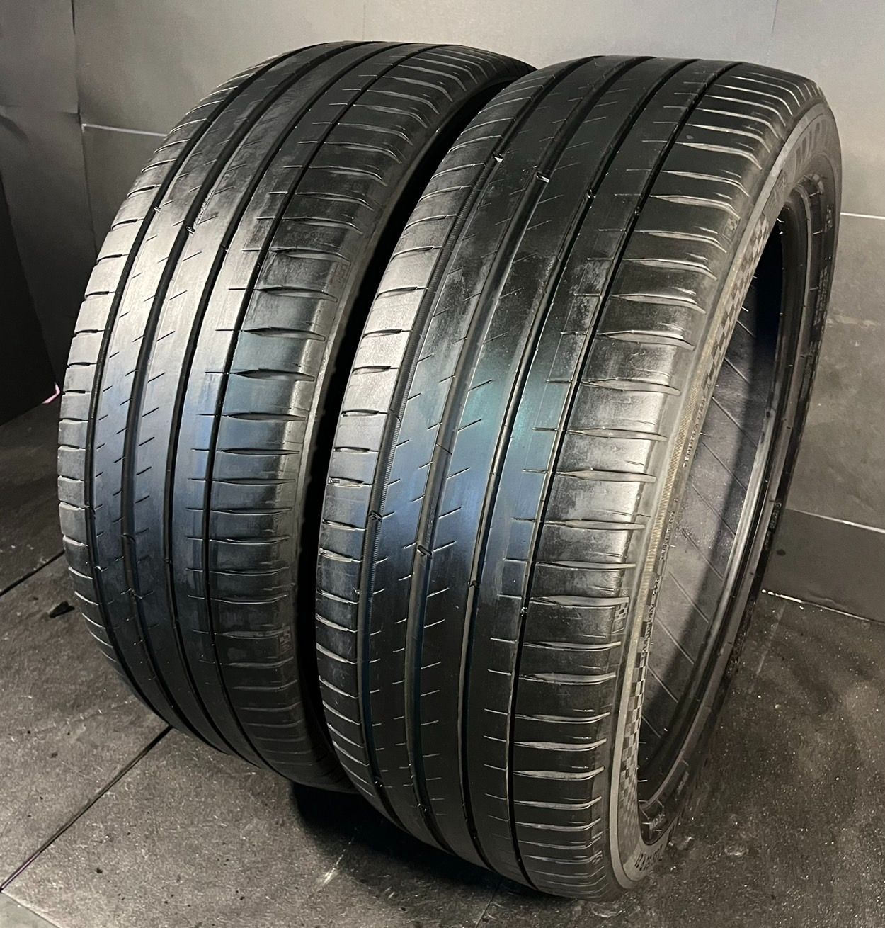製 約7分山 ミシュラン MICHELIN パイロットスポーツ PILOT SPORT4 SUV 235 50R21 2本 h_164