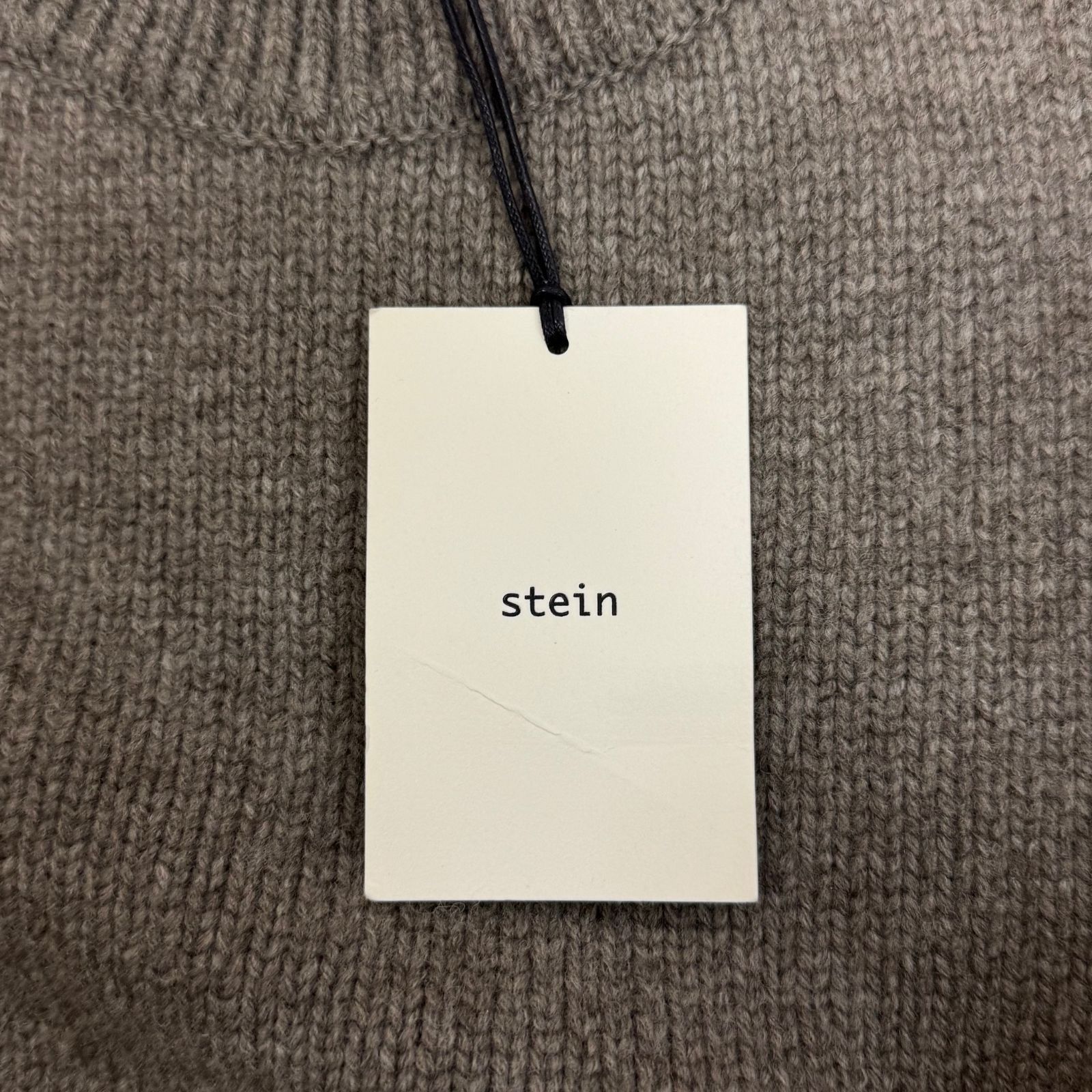 参考上代36300円 未使用品 stein EX Fine Lambs Crew Neck Knit LS 