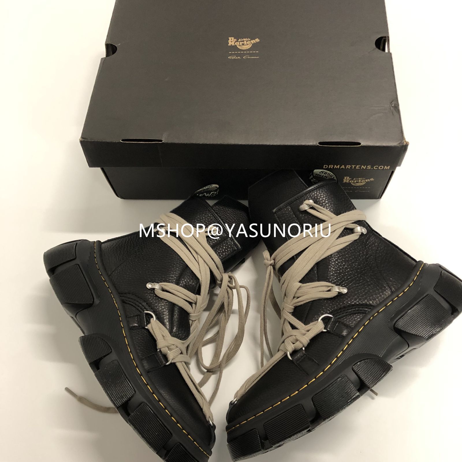 Rick Owens x Dr. Martensリックオウエンスドクターマーチン