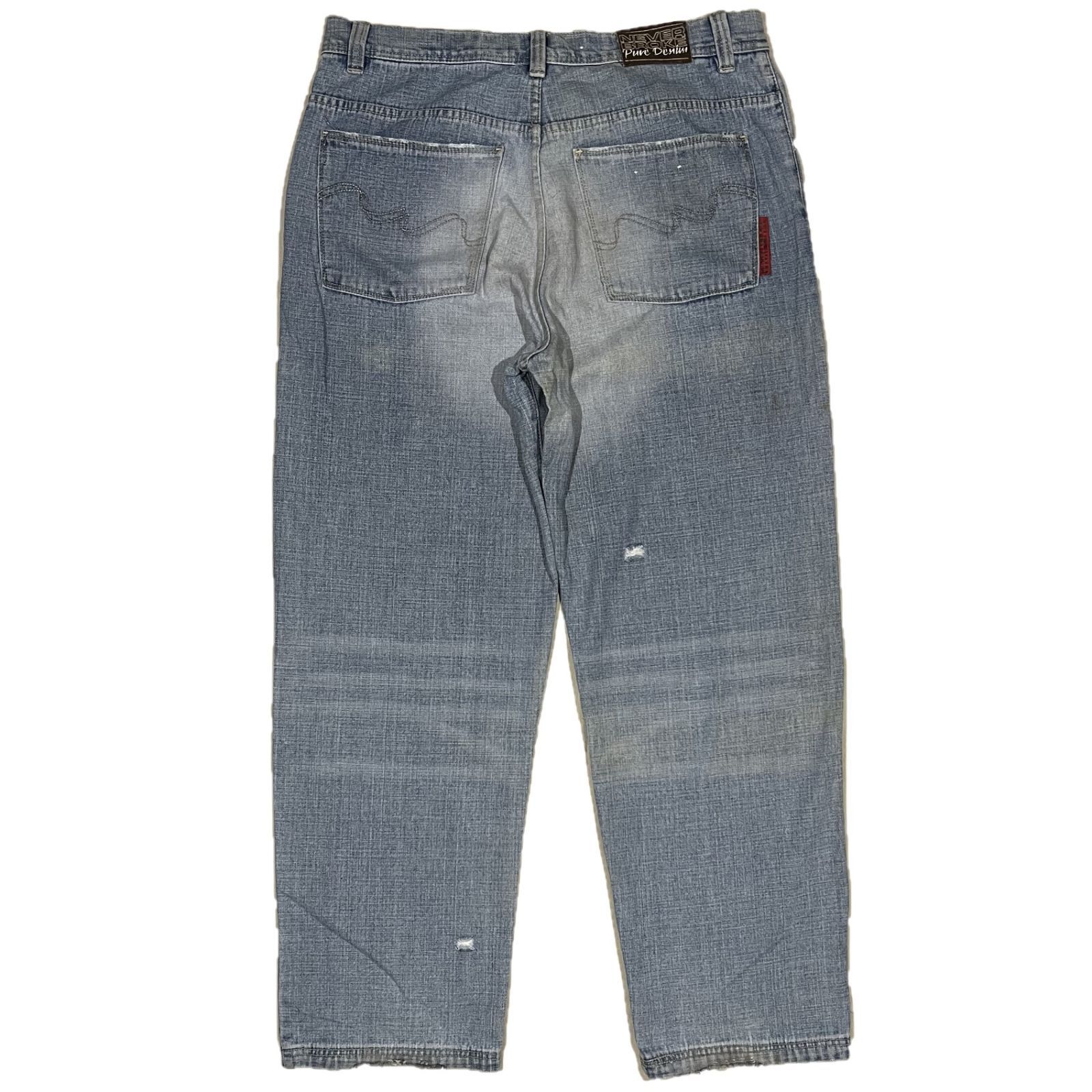 NEBER BROKE ネバーブローク Pure デニムパンツ W38 NEBER BROKE ネバーブローク Pure Denim デニムパンツ W38 - メルカリ