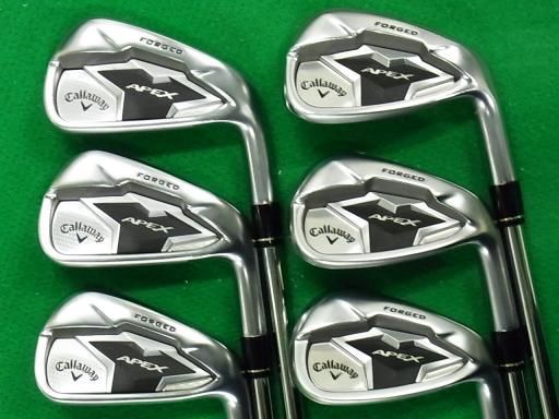 キャロウェイ APEX 2019 6 S アイアンセット IR NS PRO MODUS 3 TOUR 105 フレックスS メンズ 男性用 右利き 右用 Dランク ゴルフクラブ