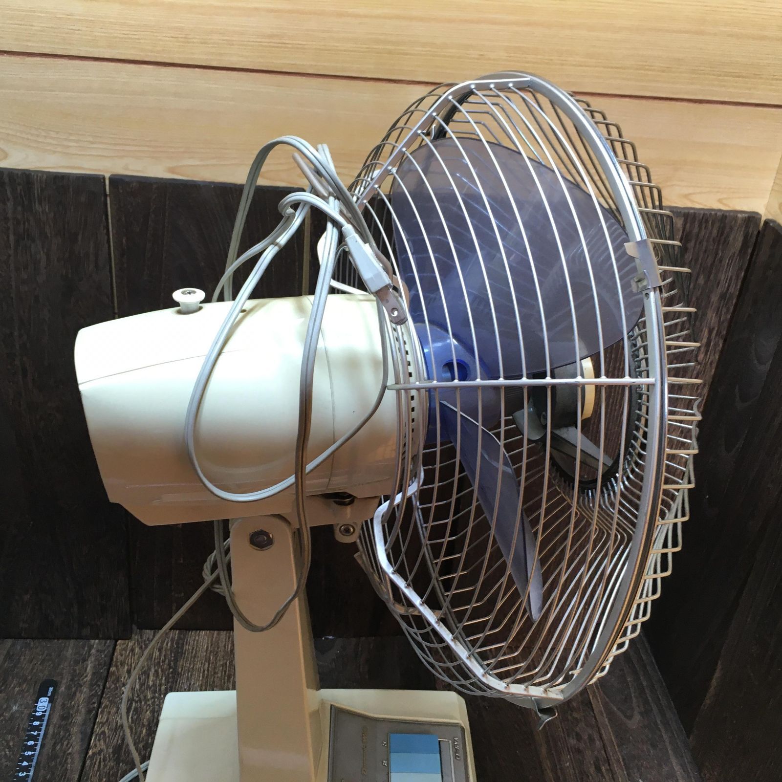SANYO サンヨー 扇風機 ダイナミックW ワイド EF-6YA 昭和レトロ