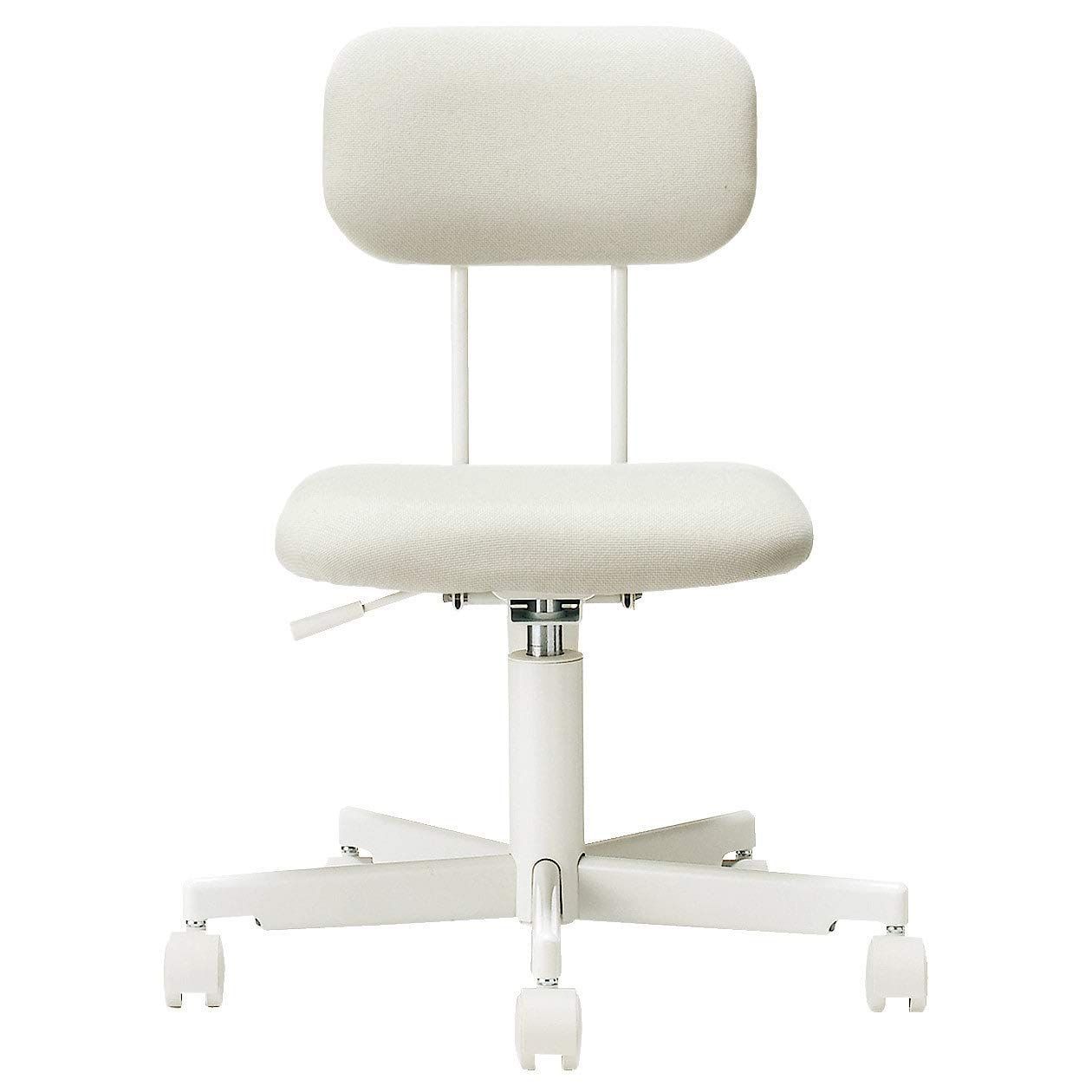 【新着商品】無印良品 ワーキングチェア/グレー(2009) 幅55.5×奥行53×高さ74~84cm 18121298