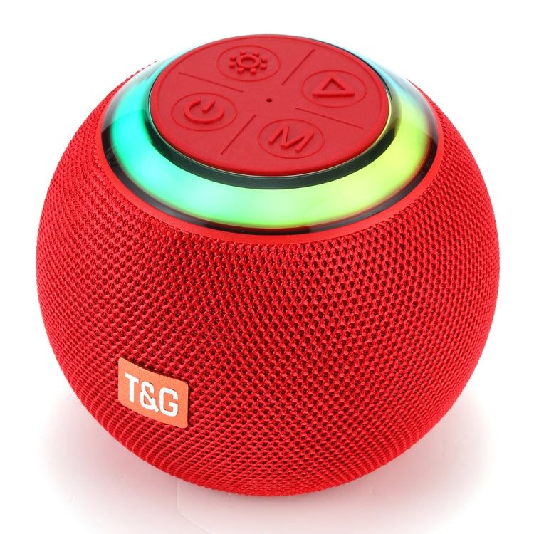 T&G TG683 ミニポータブル屋外ワイヤレス Bluetooth スピーカー、LED 