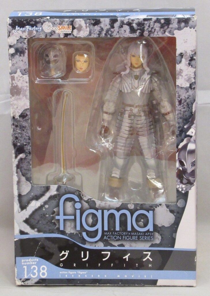 figma 138 ベルセルク グリフィス フィギュア 未開封 新品 激レア Amazon.co.jp: figma 映画「ベルセルク」 グリフィス (ノン