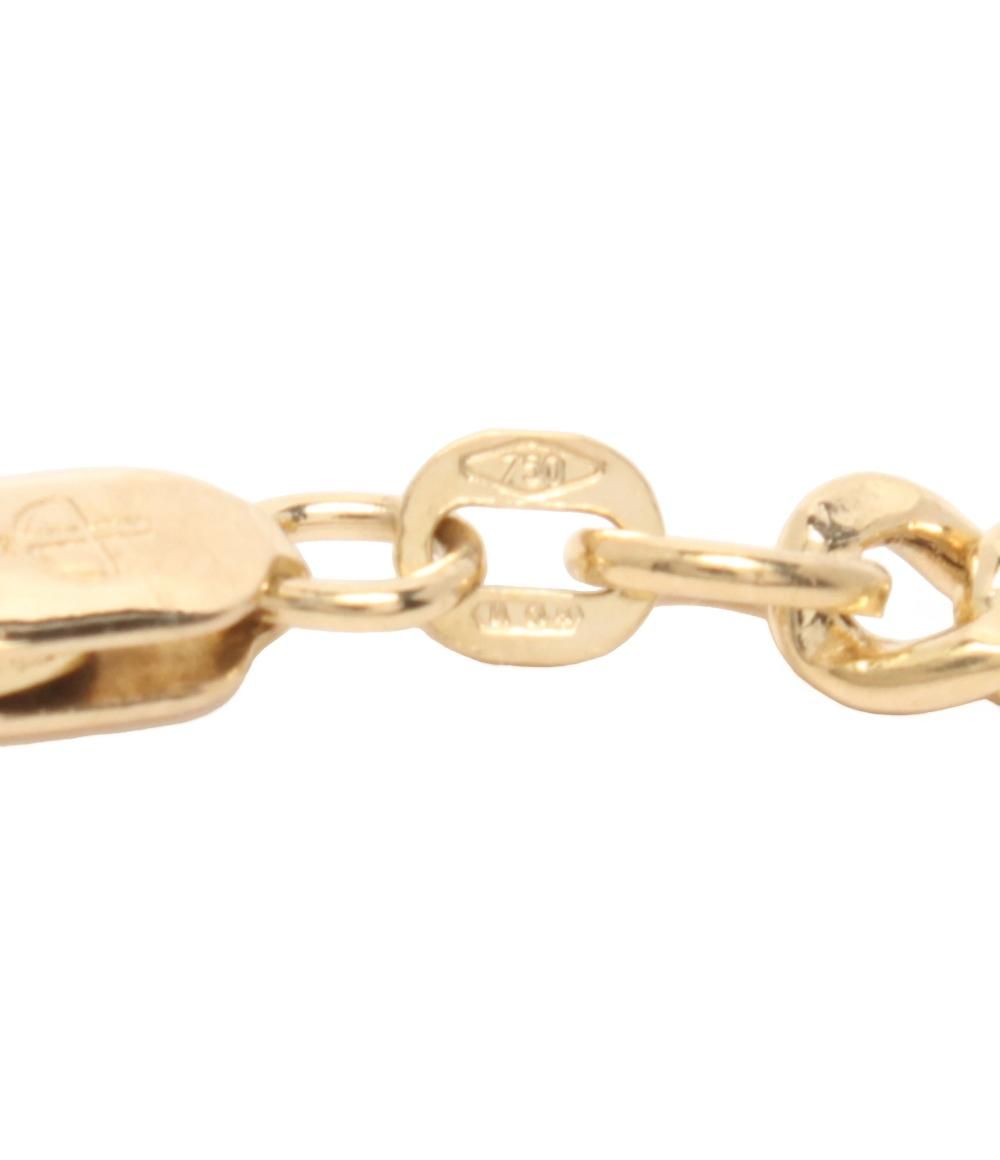 CELINE 銀座 購入】イニシャルゴールドチェーンブレスレット