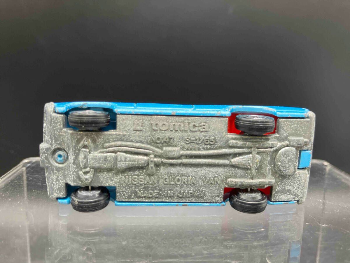トミカ 47 水色 グロリアバン ダイキャストモデル ニッサン 黒箱トミカ 47 日産グロリアバン 美品 日本製 デッドストック｜Yahoo
