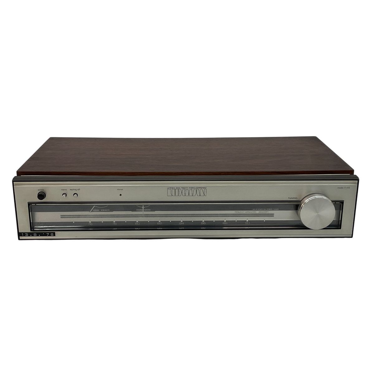 LUXMAN ラックスマン T-110 FM ステレオチューナー オーディオ