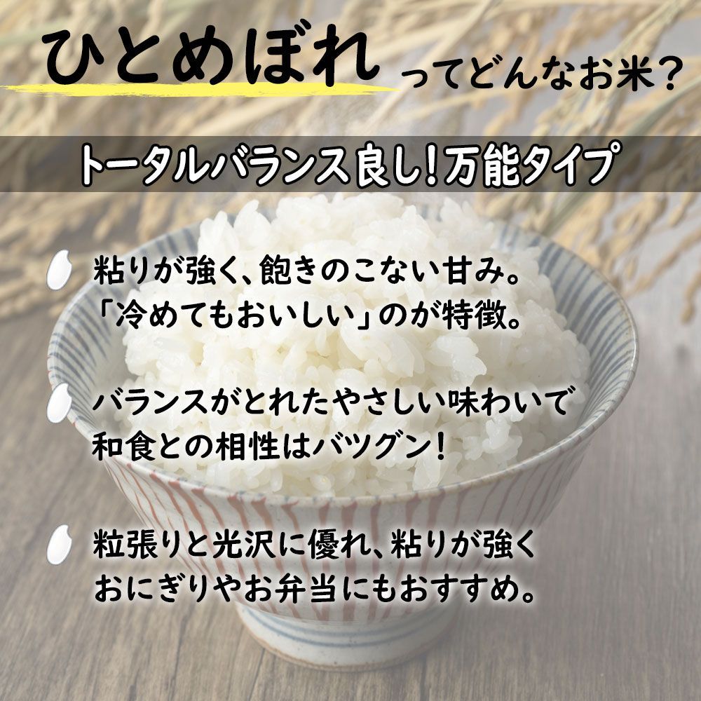 白米 お米 米 精米 ひとめぼれ 10kg (5kg×2袋) 宮城県産 令和4年産 御縁米（縁結び）150gプレゼント付き-1