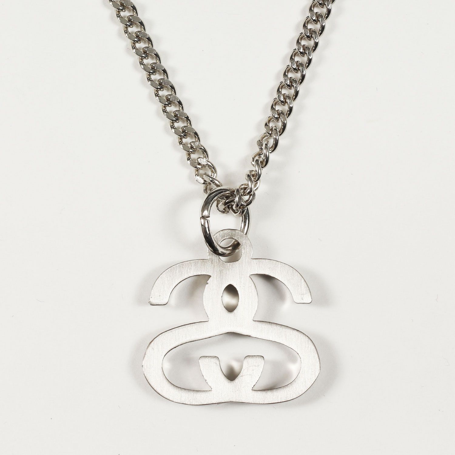 STUSSY ステューシー SSリンクロゴトップ チェーンネックレス