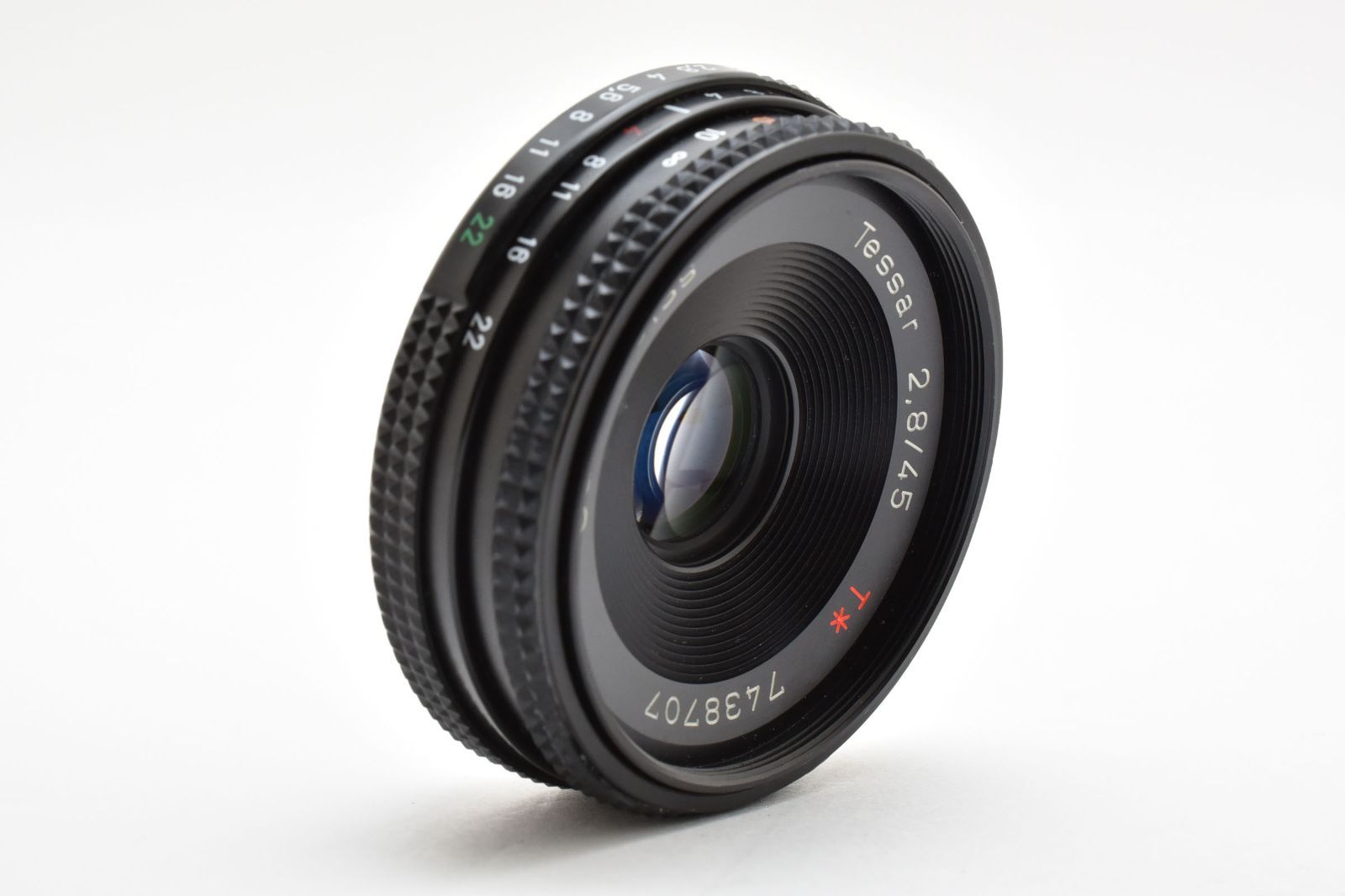 ☆実用品☆ コンタックス CONTAX Carl Zeiss Tessar 45mm F2.8 T* MMJ