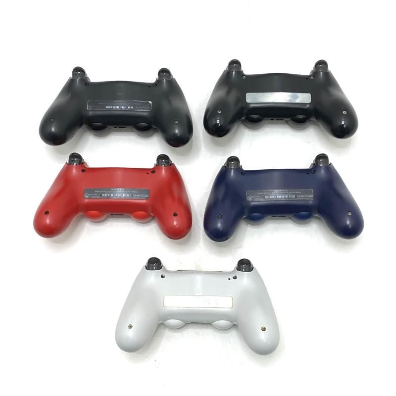 ｹﾞｰﾑOP ｼﾞｬﾝｸ PS4 DUALSHOCK4 5個まとめ ZCT2J×3 不明×2 動作未 デュアルショック4 95 240095292861