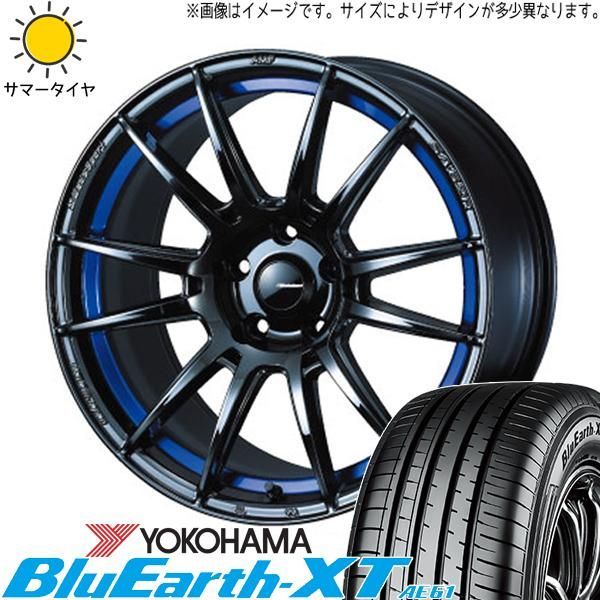 レクサスLBX 10系 225/55R18 ホイールセット | ヨコハマ ブルーアース AE61 u0026 SA62R 18インチ 5穴114.3 