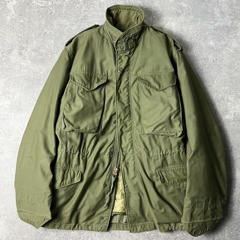 1970s 貴重なSサイズ M-65 キルティング ライナー US.ARMY ｜ワーク 