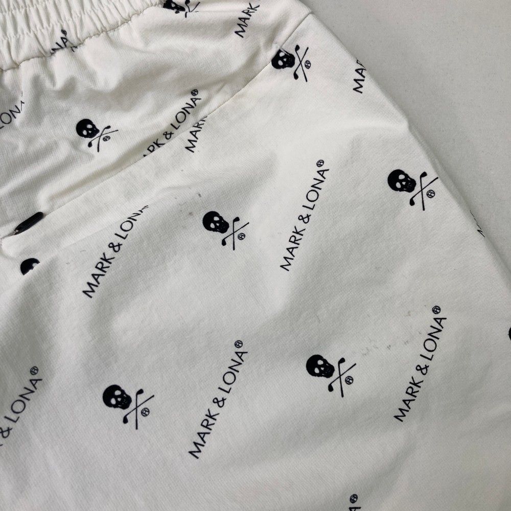 美品　MARK&LONA マークアンドロナ　ハーフパンツ44 美品 MARK&LONA マークアンドロナ ハーフパンツ44 新品タグ付】マーク