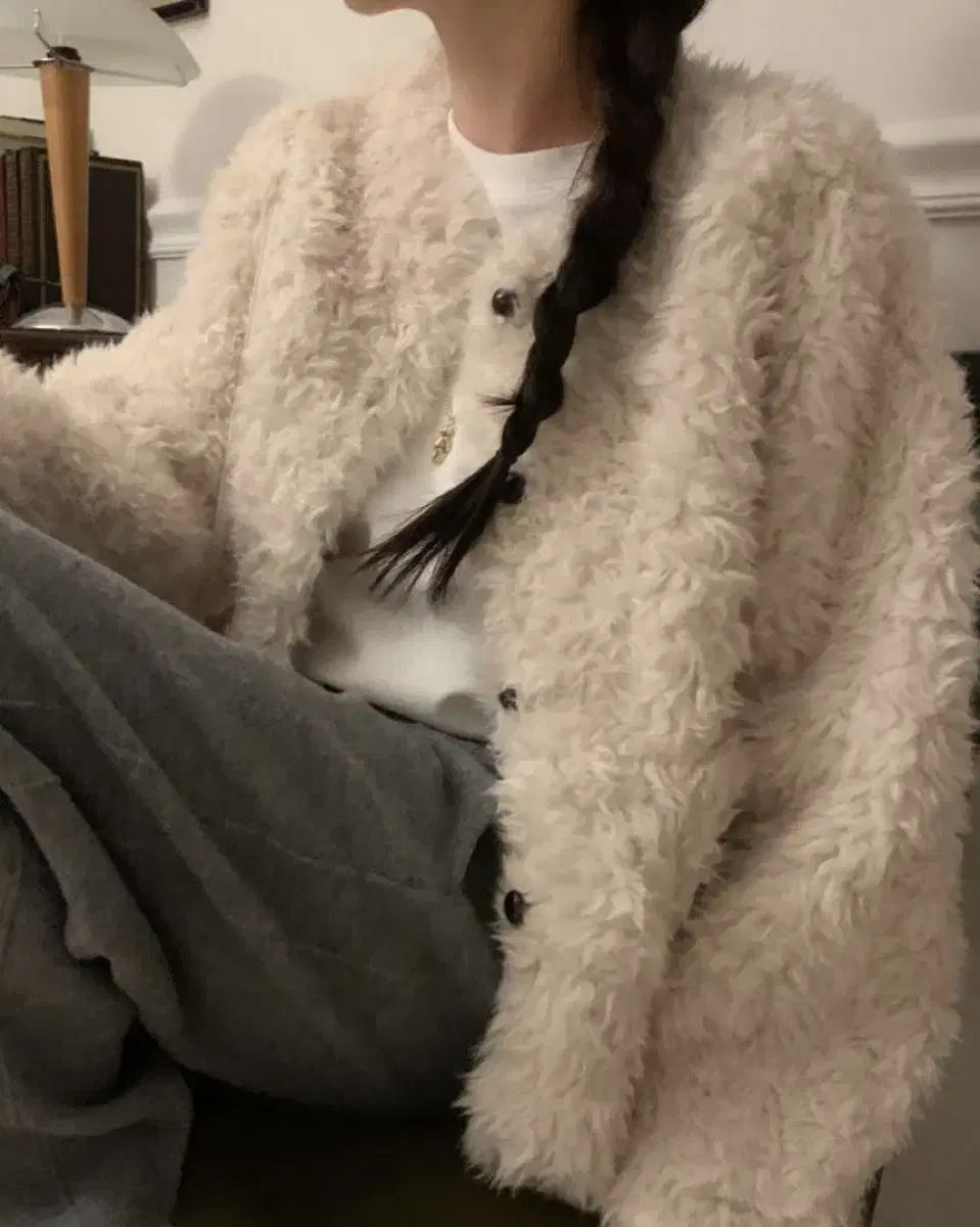 プーさん ファー ジャケット ミニ バッグ セット