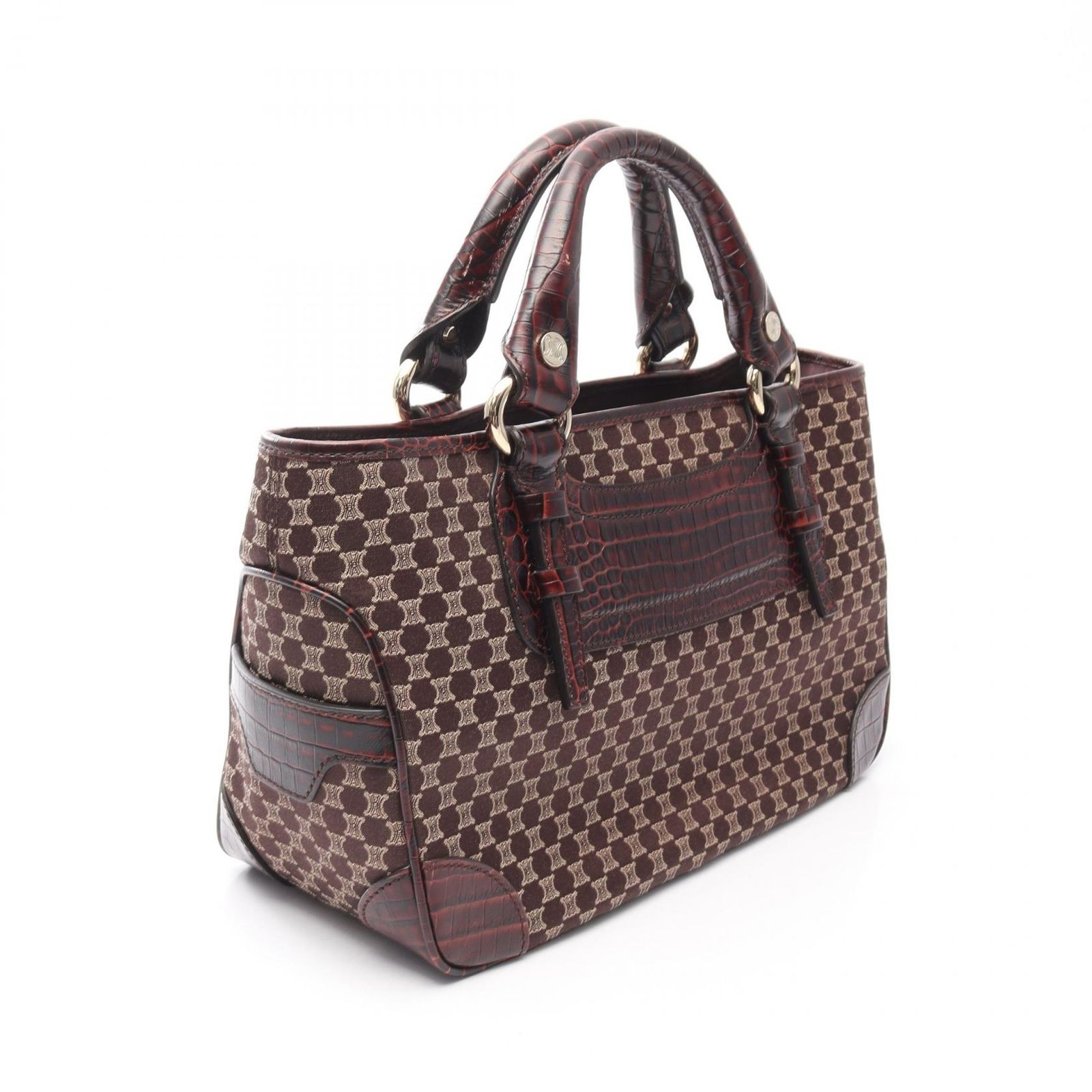 【値下げ⭐️中古】セリーヌ　CELINE ブギーバッグ　パリマカダム　ハンドバッグ CELINE - セリーヌ ブギーバッグ レディース 【中古】の通販 by