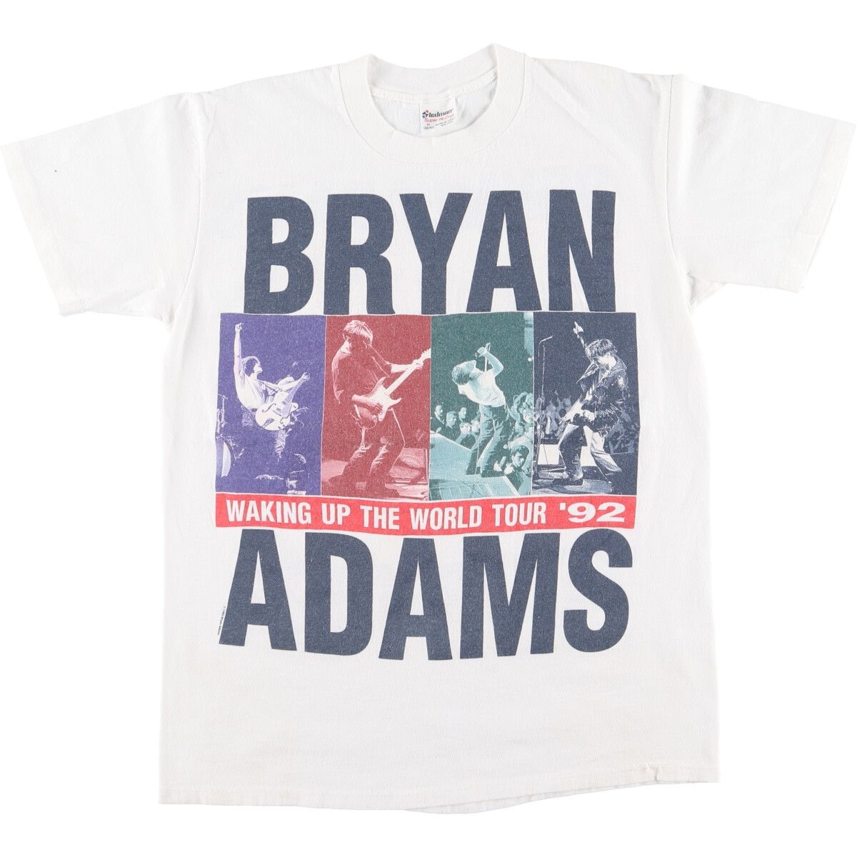 古着 90年代 BRYAN ADAMS ブライアンアダムス 両面プリント バンドTシャツ バンT USA製 メンズM ヴィンテージ /eaa425362/eaa425362