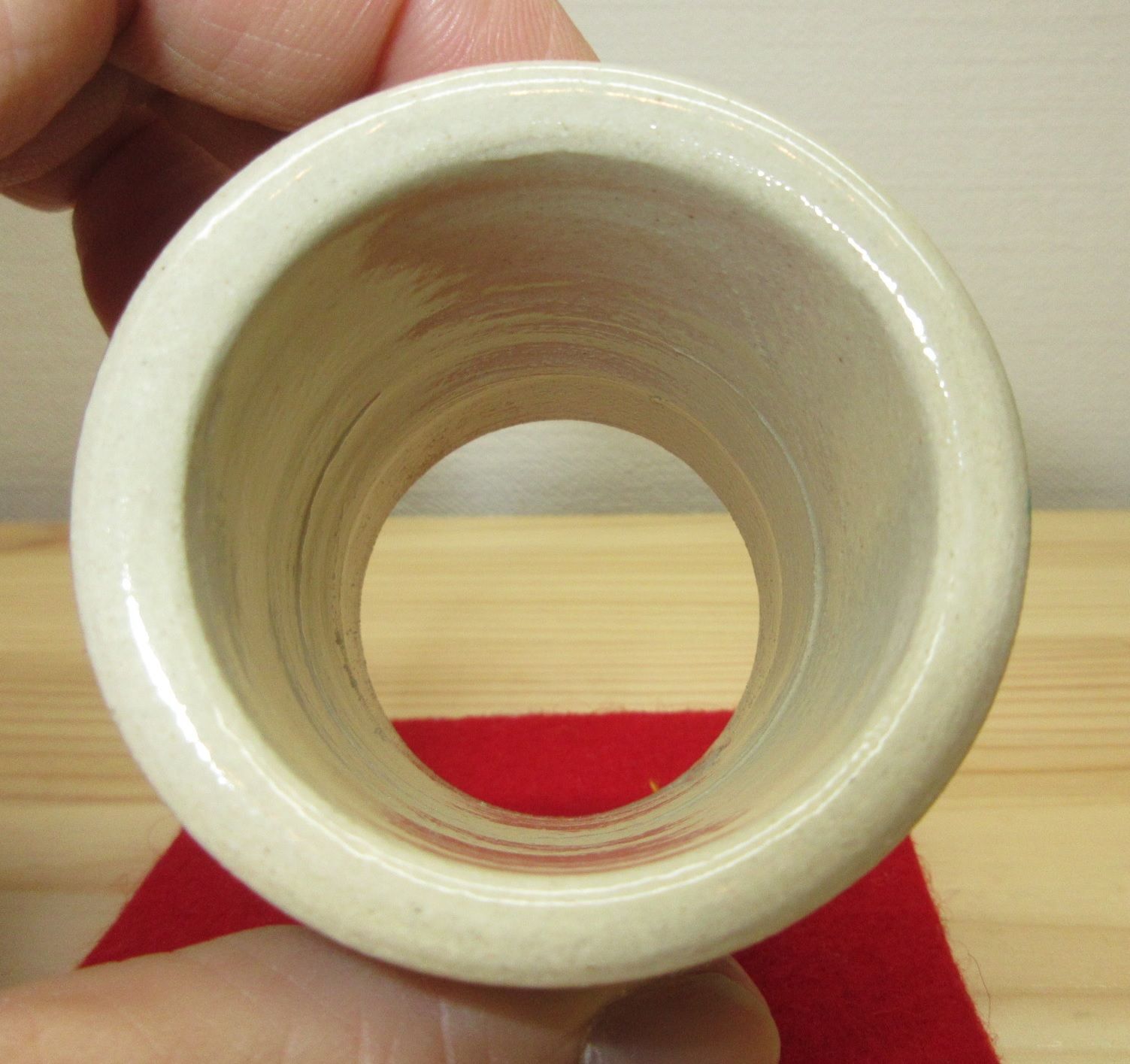 送料込【逢絢亭】茶道具 蓋置 萬古焼 老松の絵  老松蓋置 佐久間勝山 共箱入り 逢絢亭】茶道具 蓋置 萬古焼 老松の絵 老松蓋置 佐久間勝山 共