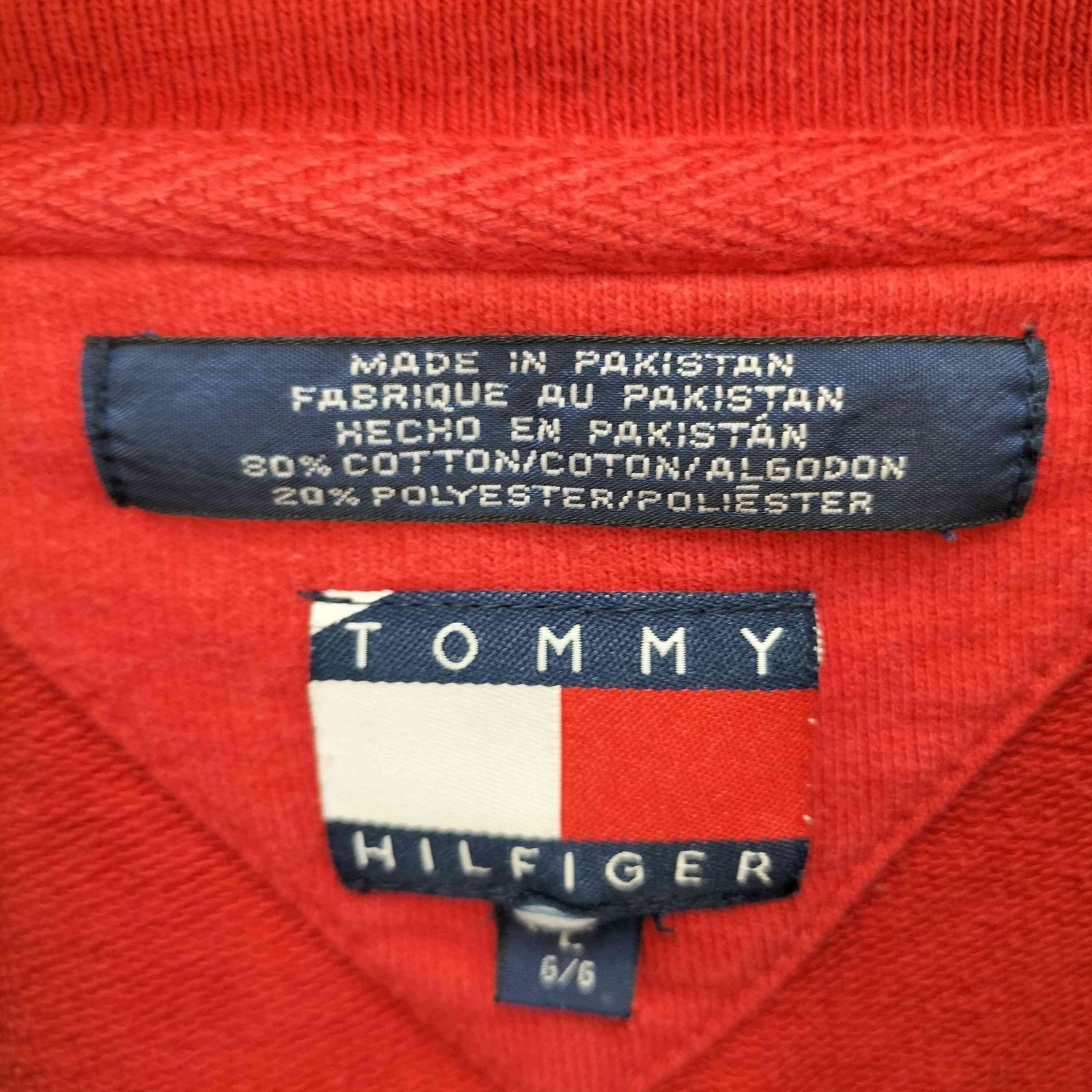 トミーヒルフィガー TOMMY HILFIGER 80-90S フラッグタグ ロゴ