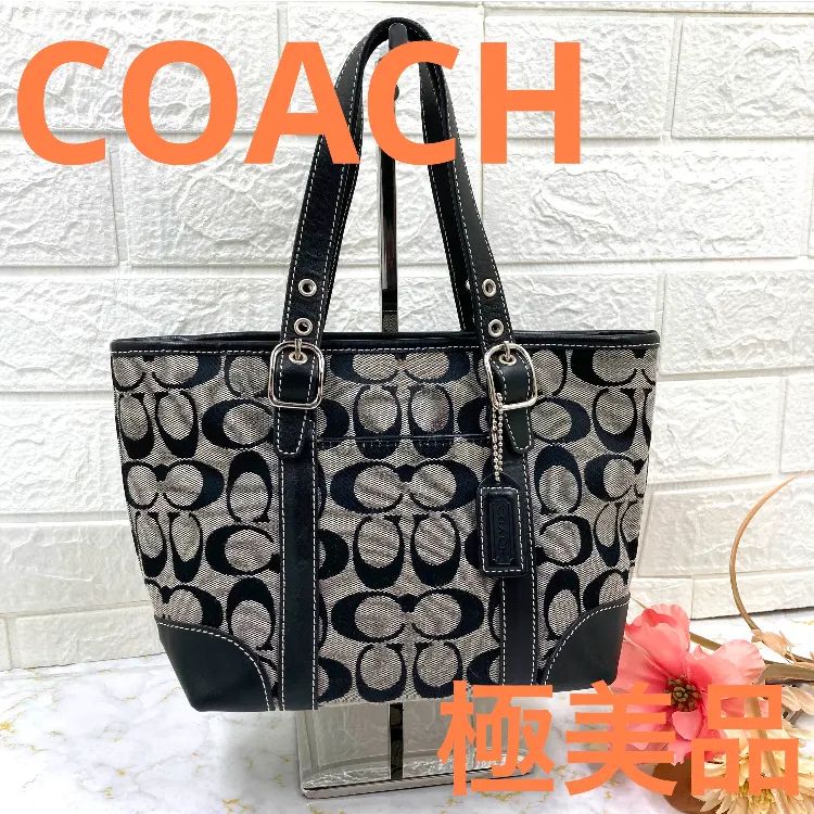 極美品❣️COACH コーチハンドバッグ小さめレディースブランド 